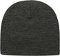 Cap America TKN28 USA Made Knit Beanie Dark Heather Dark Gray / One Size Fits Most