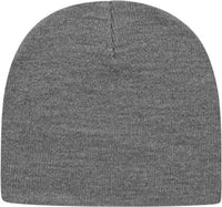 Cap America TKN28 USA Made Knit Beanie Heather Gray / One Size Fits Most