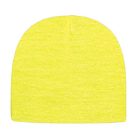 Cap America TKN28 USA Made Knit Beanie Neon Yellow Yellow / One Size Fits Most