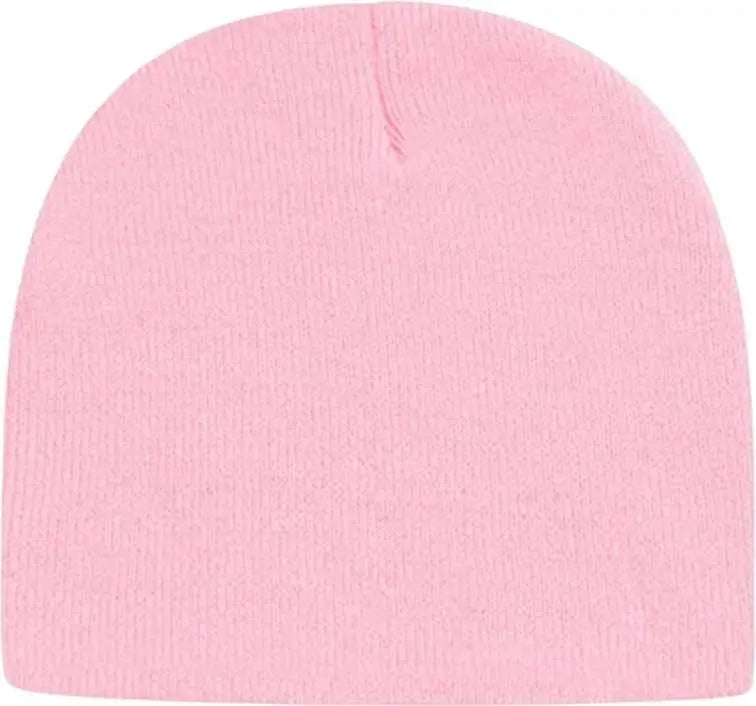 Cap America TKN28 USA Made Knit Beanie - Pink - Pink / One Size Fits Most