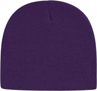 Cap America TKN28 USA Made Knit Beanie - Purple - Purple / One Size Fits Most