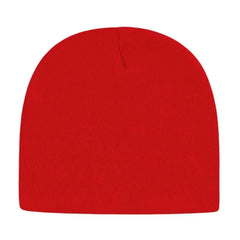 Cap America TKN28 USA Made Knit Beanie - True Red - Red / One Size Fits Most