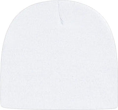 Cap America TKN28 USA Made Knit Beanie White White / One Size Fits Most