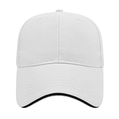 Cap America X200 X Tra Value Structured Sandwich Cap - White Black - White Black / One Size Fits Most
