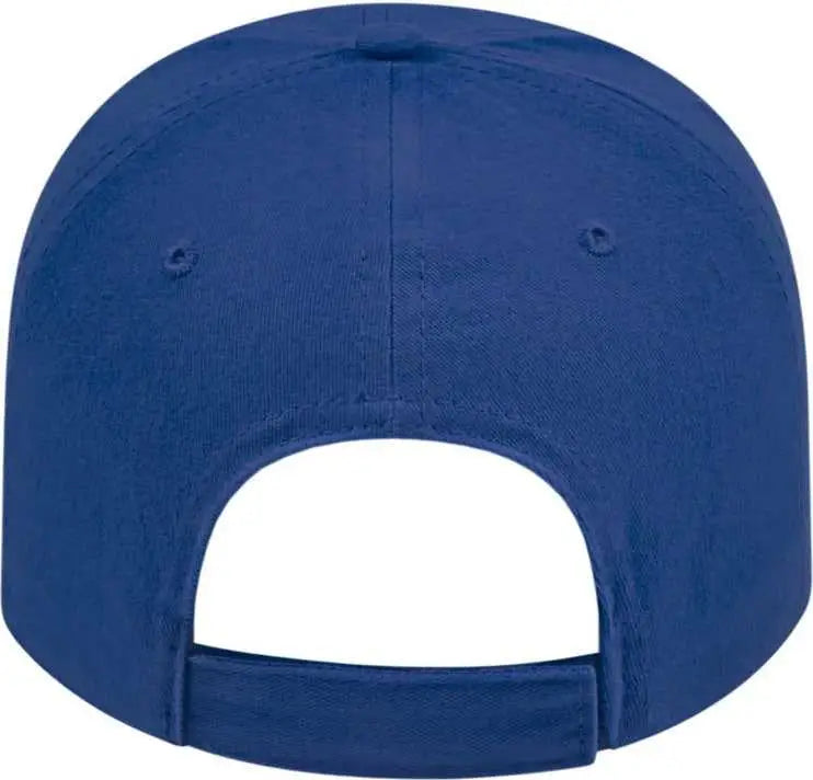 Cap America X201 X Tra Value Unstructured Sandwich Cap - Royal White - Royal White / One Size Fits Most