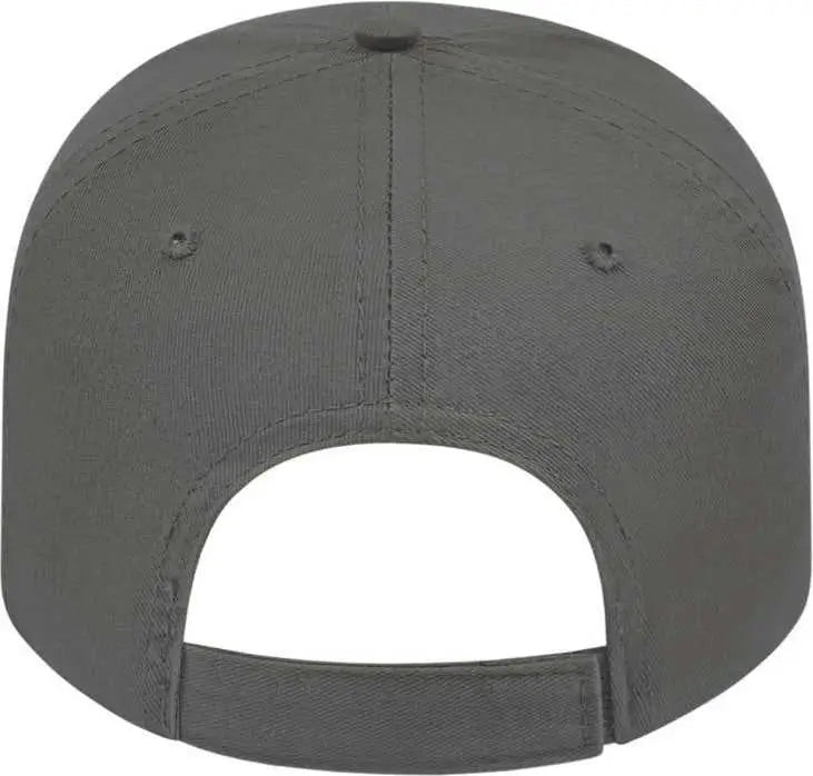 Cap America X301 X Tra Value Unstructured Cap - Charcoal - Dark Gray / One Size Fits Most