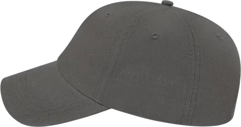 Cap America X301 X Tra Value Unstructured Cap - Charcoal - Dark Gray / One Size Fits Most