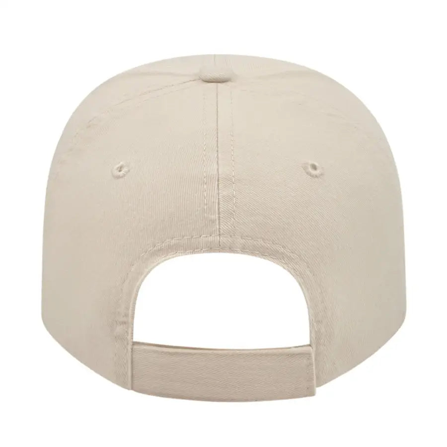 Cap America X301 X Tra Value Unstructured Cap - Stone - Ivory / One Size Fits Most