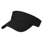 Cap America X400 X Tra Value Tennis Visor - Black - Black / One Size Fits Most