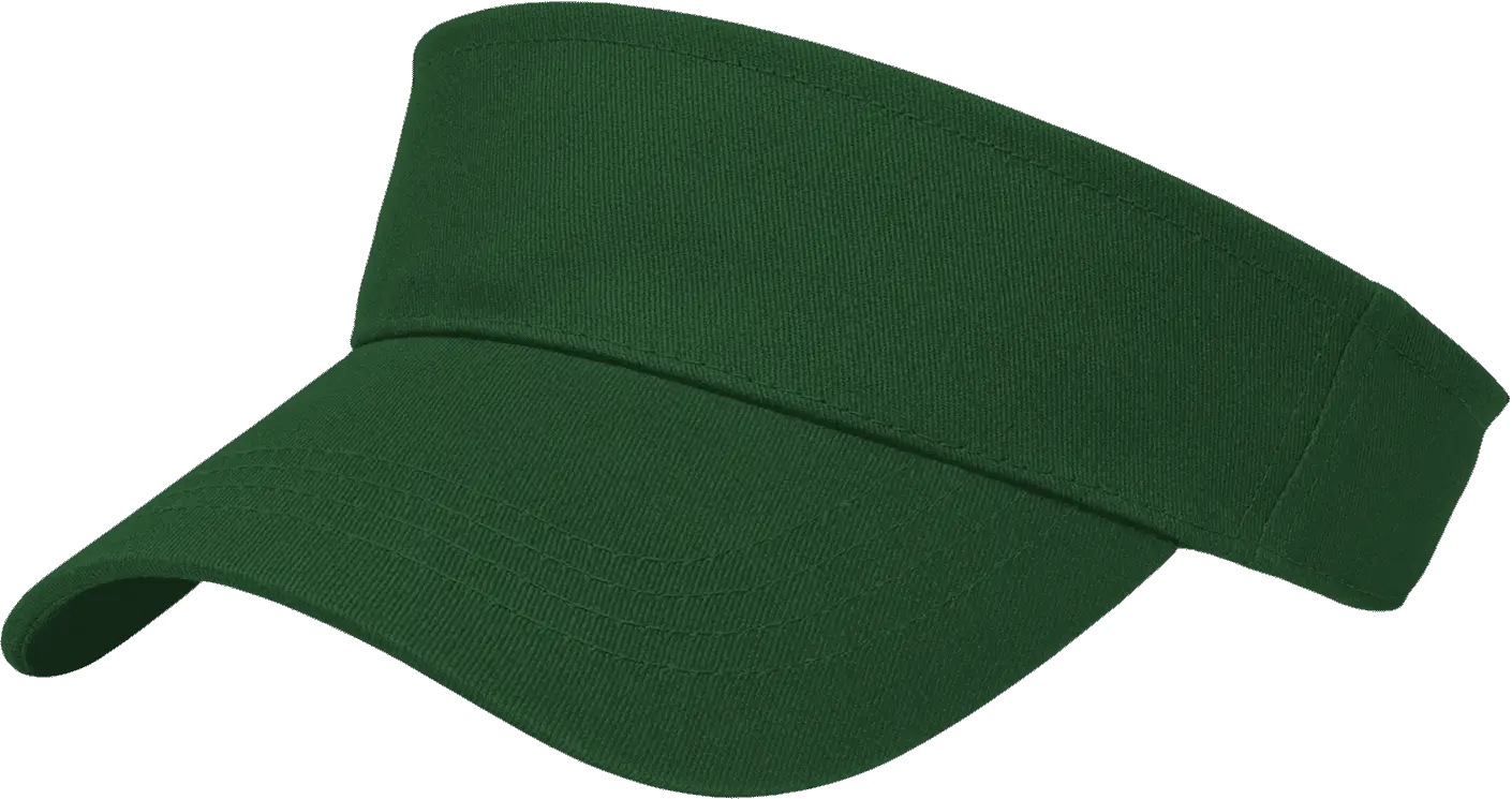 Cap America X400 X Tra Value Tennis Visor - Dark Green - Forest / One Size Fits Most