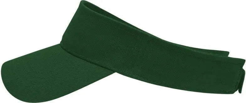 Cap America X400 X Tra Value Tennis Visor - Dark Green - Forest / One Size Fits Most