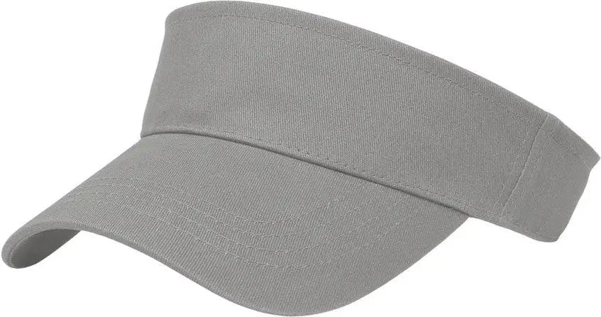 Cap America X400 X Tra Value Tennis Visor - Gray - Gray / One Size Fits Most