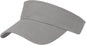 Cap America X400 X Tra Value Tennis Visor - Gray - Gray / One Size Fits Most
