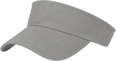 Cap America X400 X Tra Value Tennis Visor - Gray - Gray / One Size Fits Most