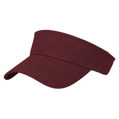 Cap America X400 X Tra Value Tennis Visor - Maroon - Maroon / One Size Fits Most