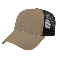 Cap America X500 X tra Value Mesh Back Cap - Khaki Black - Khaki Black / One Size Fits Most