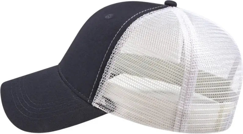Cap America X500 X tra Value Mesh Back Cap - Navy White - Navy White / One Size Fits Most