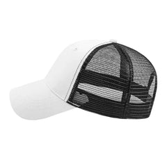 Cap America X500 X tra Value Mesh Back Cap - White Black - White Black / One Size Fits Most