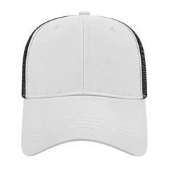 Cap America X500 X tra Value Mesh Back Cap - White Black - White Black / One Size Fits Most