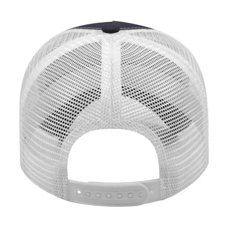 Cap America X600 X tra Value Five Panel Mesh Back Cap - Navy White - Navy White / One Size Fits Most