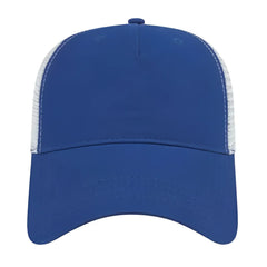 Cap America X600 X tra Value Five Panel Mesh Back Cap Royal White Royal White / One Size Fits Most