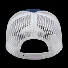 Cap America X600 X tra Value Five Panel Mesh Back Cap Royal White Royal White / One Size Fits Most