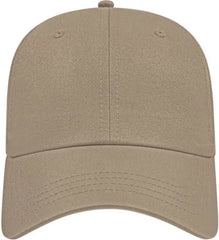 Cap America X701 X-Tra Value Unstructured Polyester Cap - Khaki - Khaki / One Size Fits Most
