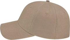 Cap America X701 X-Tra Value Unstructured Polyester Cap - Khaki - Khaki / One Size Fits Most
