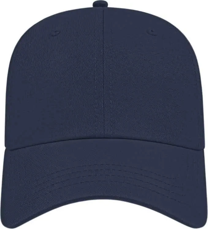 Cap America X701 X-Tra Value Unstructured Polyester Cap - Navy - Navy / One Size Fits Most