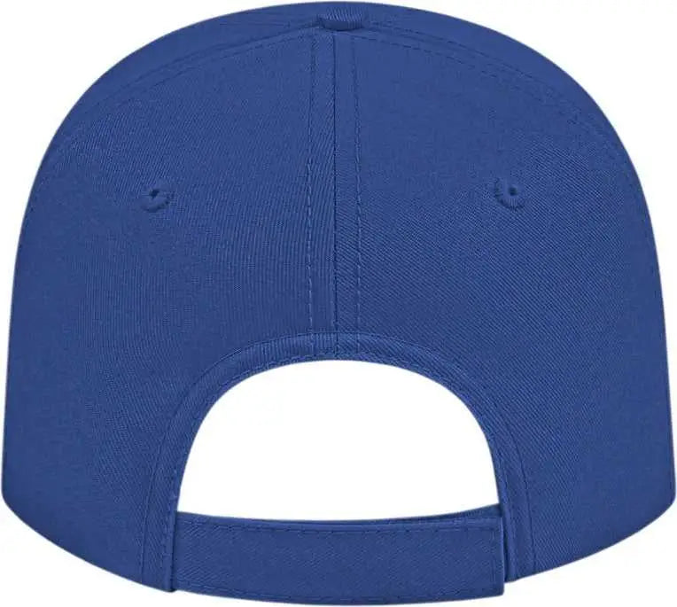 Cap America X701 X-Tra Value Unstructured Polyester Cap - Royal - Royal / One Size Fits Most