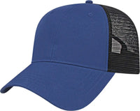 Cap America x800 X tra Value Polyester Trucker Cap - Royal Black - Royal Black / One Size Fits Most