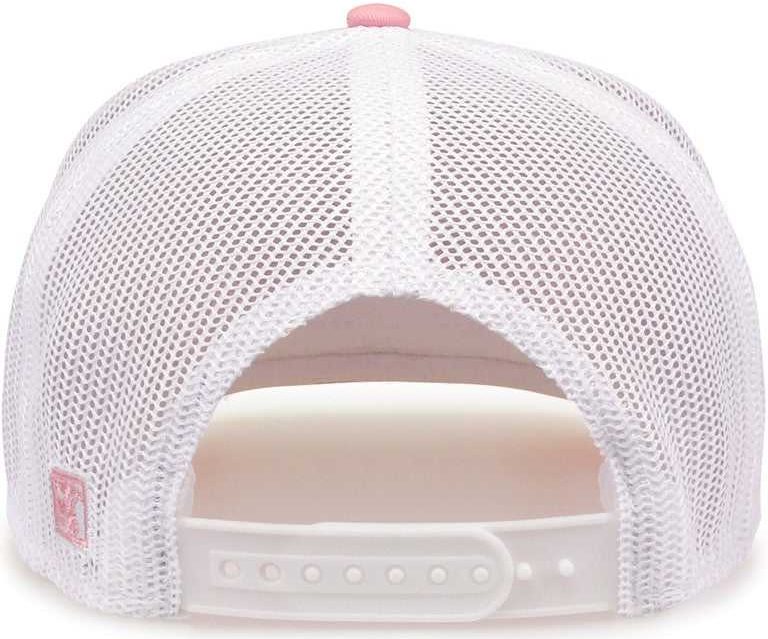 The Game GB452E Everyday Trucker Cap - Pink White | HIT a Double