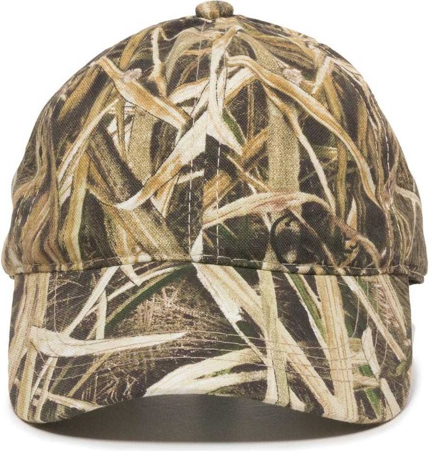 OC Sports CGW-115 Garment Washed Camo - Mossy Oak Shadow Grass Blades | HIT a Double