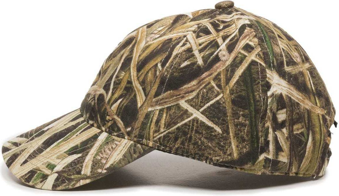 OC Sports CGW-115 Garment Washed Camo - Mossy Oak Shadow Grass Blades | HIT a Double