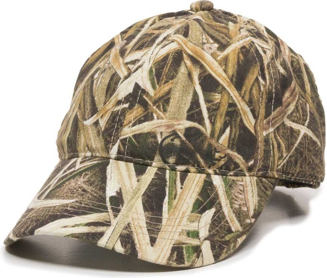 OC Sports CGW-115 Garment Washed Camo - Mossy Oak Shadow Grass Blades | HIT a Double