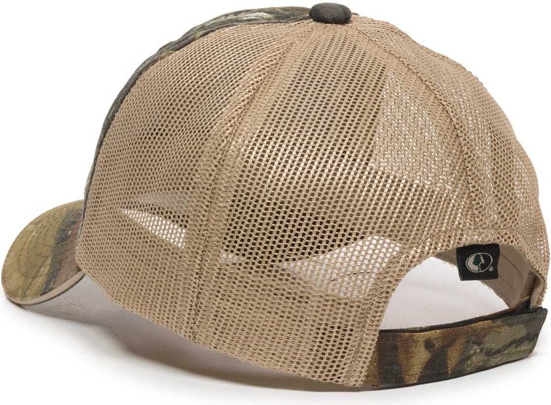 OC Sports CGWM-301 Adjustable Mesh Back Cap - Mossy Oak Break-Up  Tan | HIT a Double