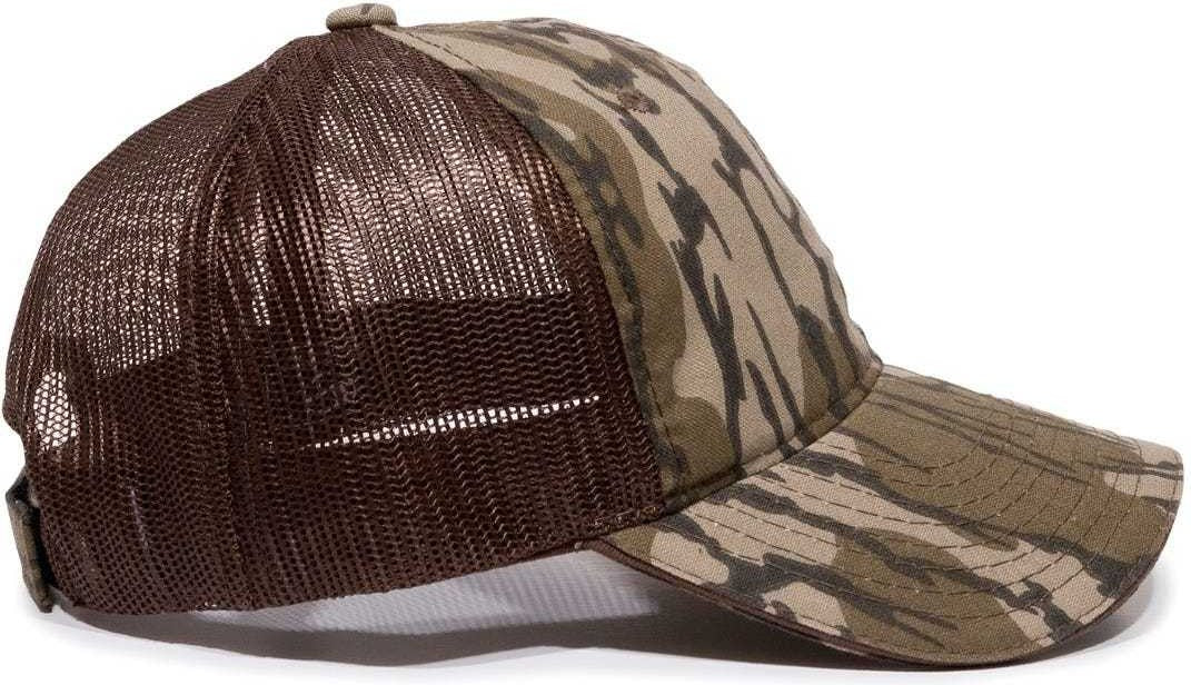 OC Sports CGWM-301 Adjustable Mesh Back Cap - Mossy Oak Original Bottomland  Brown | HIT a Double