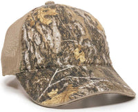 OC Sports CGWM-301 Adjustable Mesh Back Cap - Realtree Edge  Tan | HIT a Double