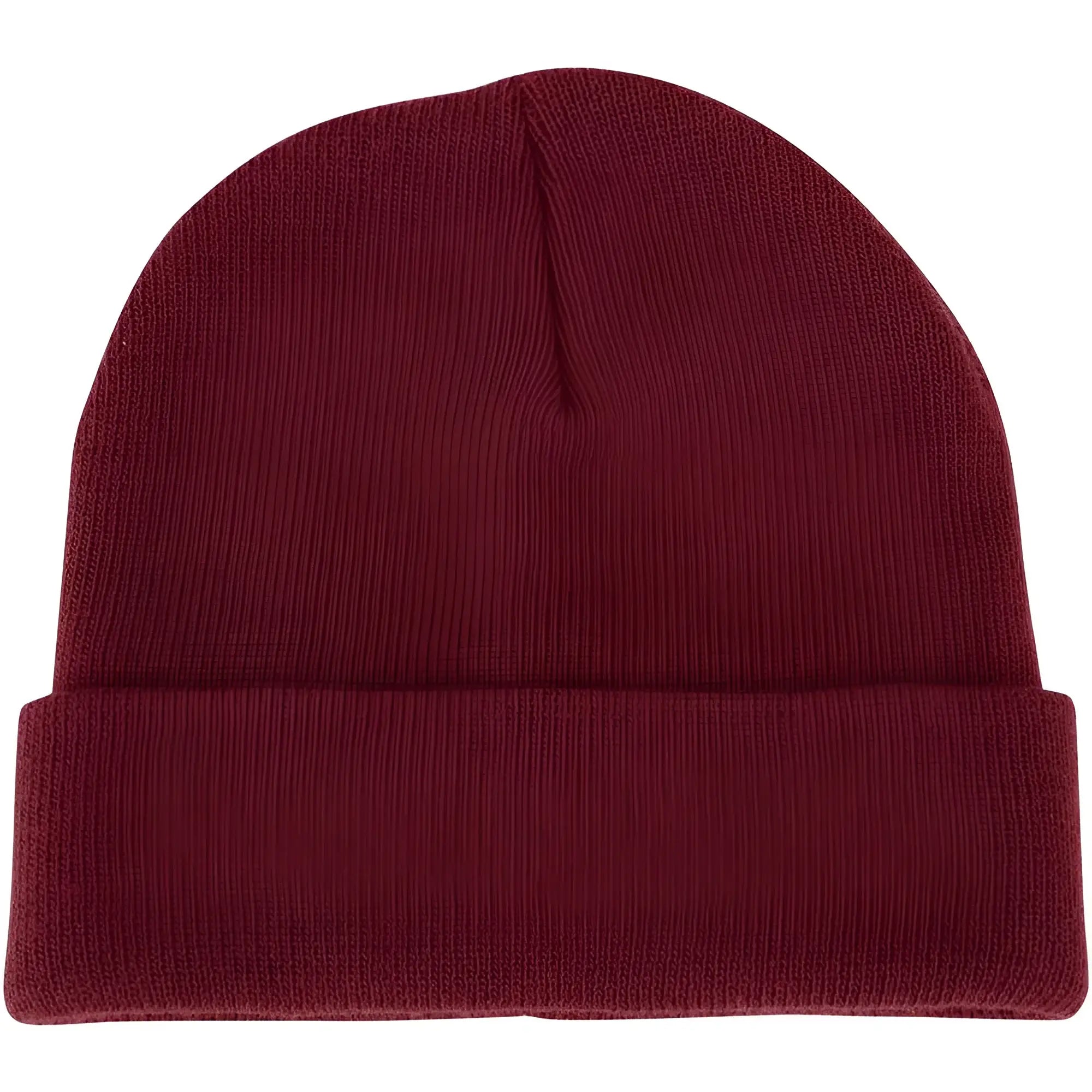 Champro HBE1 Polar Cuff Beanie - Maroon - Maroon / One Size Fits Most