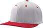 Champro HC2 MVP Cap - White White Scarlet - White Red / 6 5/8’’ - 7’’