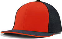Champro HC3 Varsity Trucker Cap Orange Graphite Black Black Orange Dark Gray / 6 5/8’’ 7’’