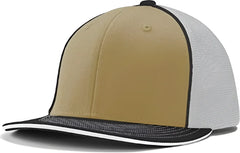 Champro HC3 Varsity Trucker Cap - Vegas White Black Black - Vegas Golod Black / 6 5/8’’ - 7’’