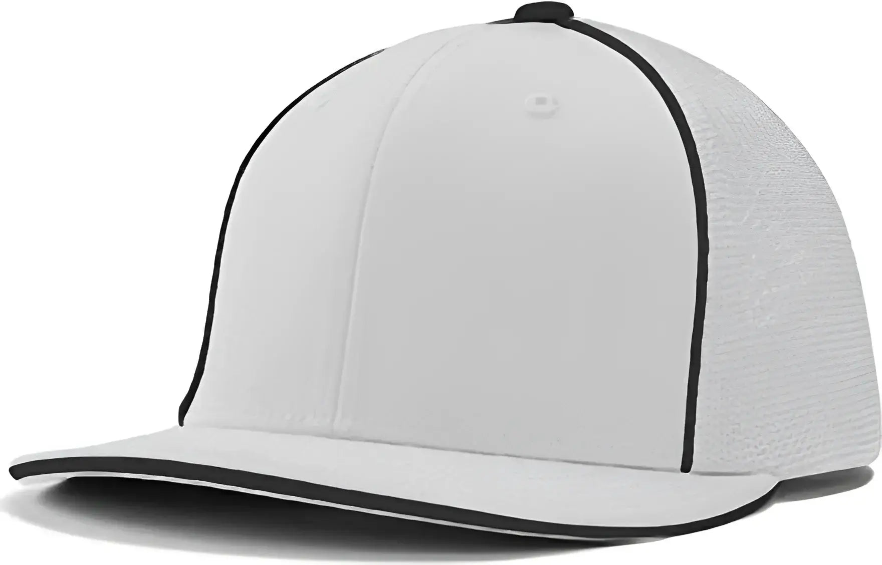 Champro HC3 Varsity Trucker Cap - White Black - White Black / 6 5/8’’ - 7’’