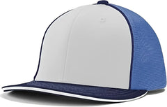 Champro HC3 Varsity Trucker Cap - White Light Blue Navy Navy - White Blue / 6 5/8’’ - 7’’