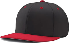 Champro HC4 Pennant Snapback Black Black Scarlet Black Red / 6 1/4’’ 7’’