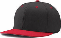 Champro HC4 Pennant Snapback - Black Black Scarlet - Black Red / 6 1/4’’ - 7’’