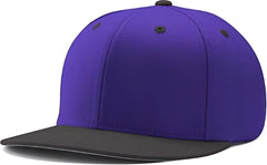 Champro HC4 Pennant Snapback - Purple Purple Black - Purple Black / 6 1/4’’ - 7’’