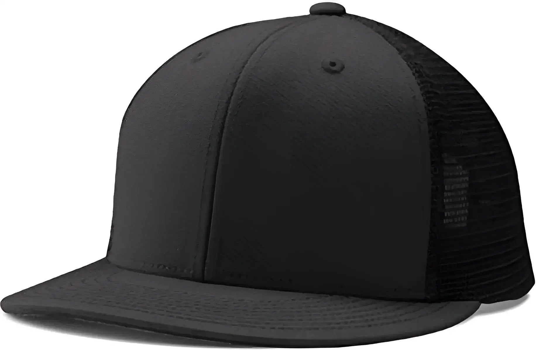Champro HC5 Performance Trucker Snapback - Black - Black / 7’’ - 7 7/8’’