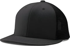 Champro HC5 Performance Trucker Snapback - Black - Black / 7’’ - 7 7/8’’