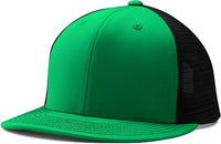 Champro HC5 Performance Trucker Snapback - Kelly Black Kelly - Kelly Black / 7’’ - 7 7/8’’